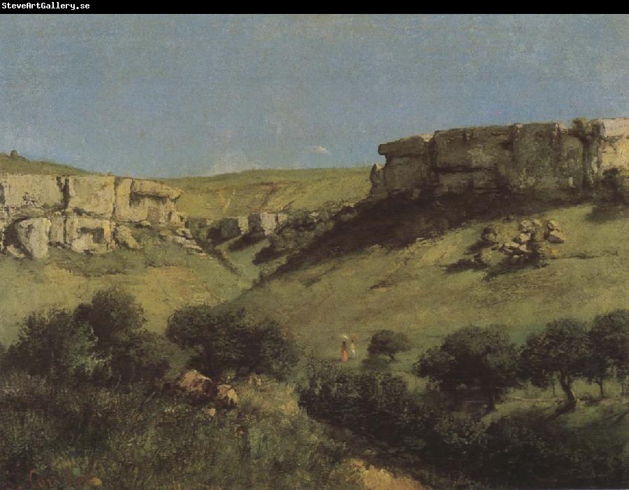 Gustave Courbet Valley